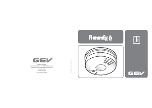 Bruksanvisning GEV FMR 3286 FlammEx Brandvarnare