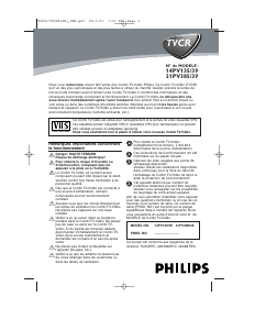 Mode d’emploi Philips 21PV385 Téléviseur
