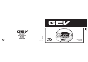 Manual GEV FSR 4160 Detector de fum