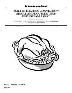 Handleiding KitchenAid KEBU208SSS00 Oven