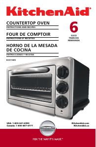 Manual de uso KitchenAid KCO1005OB0 Horno