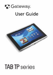 Handleiding Gateway G100W Tablet