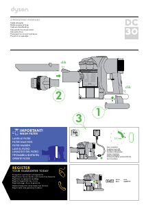 Manuale Dyson DC30 Aspirapolvere