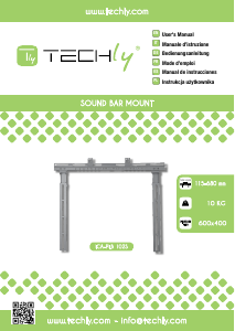 Bedienungsanleitung Techly ICA-PLB 102S Wandhalterung