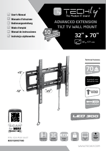 Manual de uso Techly ICA-PLB 544T Soporte de pared