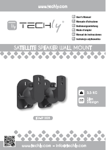 Manual Techly ICA-SP SS28 Wall Mount