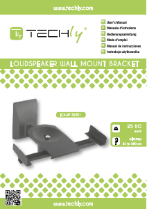 Instrukcja Techly ICA-SP SS201 Uchwyt ścienny