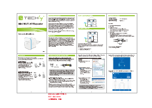 Manuale Techly I-WL-REPEATER7 Amplificatore segnale