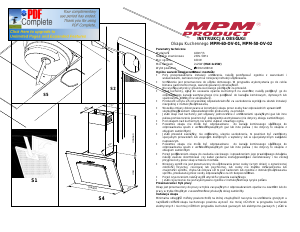 Instrukcja MPM MPM-50-OV-02 Okap kuchenny