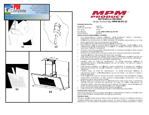 Instrukcja MPM MPM-90-OV-22 Okap kuchenny
