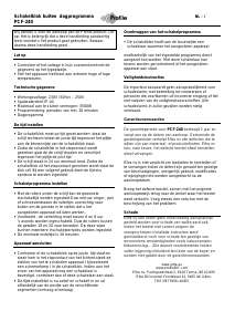 Handleiding Profile PCF-240 Schakelklok