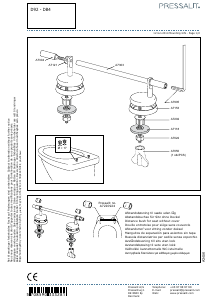 Bedienungsanleitung Pressalit Ergosit Toilettensitz