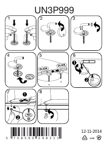 Manual Pressalit Privilege Assento de sanita