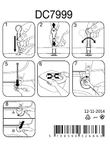 Návod Pressalit Projecta D WC doska