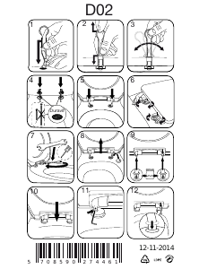 Manual Pressalit T Soft D Assento de sanita