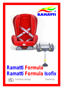 Instrukcja Ramatti Formula Fotelik samochodowy