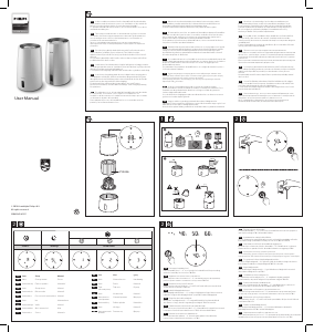 Mode d’emploi Philips HU3918 Humidificateur