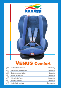 Manuale Ramatti Venus Comfort Seggiolino per auto
