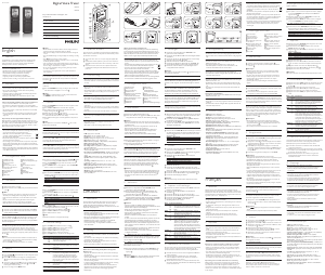 Bedienungsanleitung Philips LFH0622 Voice Tracer Diktiergerät
