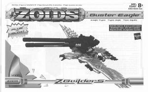 Manual de uso Hasbro Zoids Buster Eagle