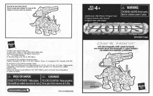 Manual de uso Hasbro Zoids Dark Horn