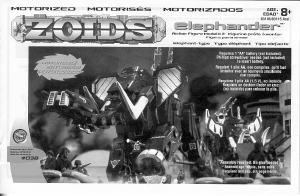 Mode d’emploi Hasbro Zoids Elephander