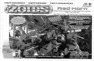 Manual de uso Hasbro Zoids Red Horn