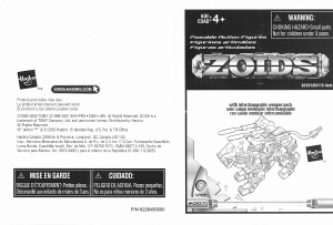 Mode d’emploi Hasbro Zoids Shield Liger