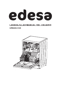 Manual Edesa URBAN-V2X Máquina de lavar louça