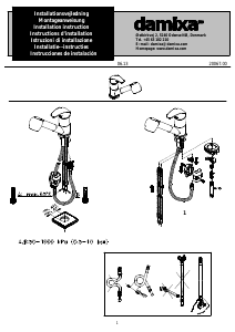 Manual Damixa 1012000 Robinet