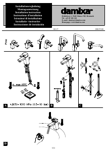 Manual Damixa 1706600 Robinet