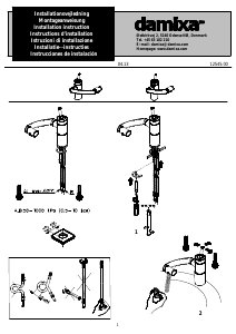 Bruksanvisning Damixa 2900066 Vannkran