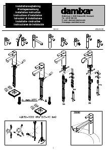 Manual Damixa 3500000 Robinet