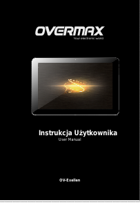 Instrukcja Overmax Exellen Tablet