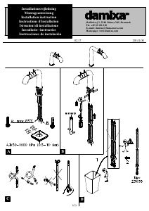 Bruksanvisning Damixa 7300066 Vannkran