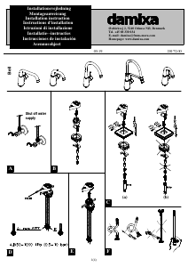 Manuale Damixa 9012800 Rubinetto