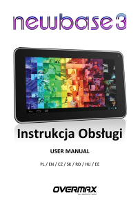 Manual Overmax NewBase 3 Tabletă