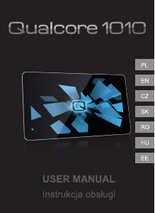 Manual Overmax Qualcore 1010 Tablet