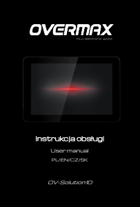 Instrukcja Overmax Solution 10 Tablet