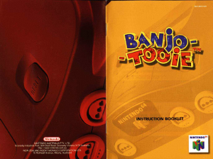 Handleiding Nintendo N64 Banjo-Tooie