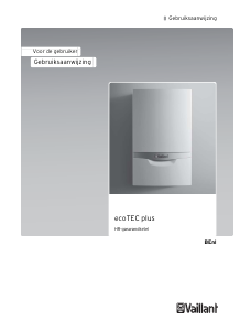 Handleiding Vaillant ecoTEC plus VC BE 376/5-5 CV-ketel