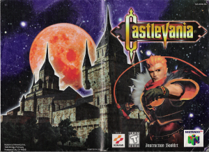 Manual Nintendo N64 Castlevania