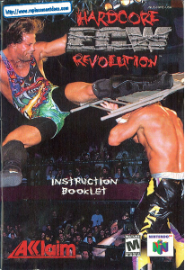 Handleiding Nintendo N64 ECW Hardcore Revolution