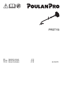 Manual de uso Poulan PRST15i Cortabordes