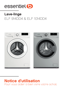 Mode d’emploi Essentiel B ELF 914 DD4 Lave-linge