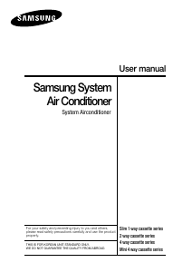 Handleiding Samsung AVXCSH052B3 Airconditioner