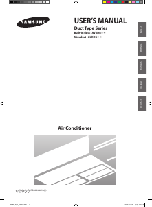 Manual Samsung RVXMHF050EA Air Conditioner