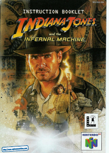 Manual Nintendo N64 Indiana Jones and the Infernal Machine