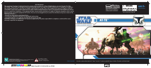 Handleiding Hasbro Star Wars Clone Wars AT-TE