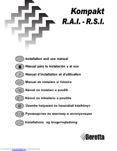 Manual de uso Beretta Kompact R.A.I. Caldera de calefacción central